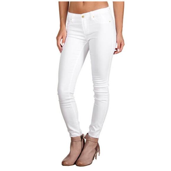 kate spade Denim - Kate Spade Broome Street Womens Skinny Jeans Size 26 White Play Hooky W28 x L31